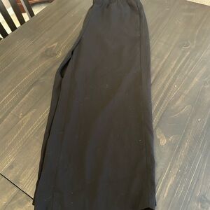 H&M Elegant Black Wide Leg Pants